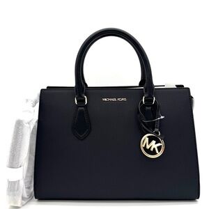 Michael Kors Sheila Medium Satchel Bag Black